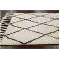 thumbnail image 4 of Nuloom Tapis de Fez Shag Noué à la Main 4' x 6' en Naturel, 4 of 5