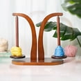 thumbnail image 6 of Yarn Holder, Magnetic Yarn Ball Holder, Double Yarn Spindle,Rotating Wooden Sewing Tool for Knitting, DIY Crafts, 6 of 7
