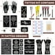 thumbnail image 2 of Kit de plantillas temporales para tatuajes PlusJoys con 10 hojas y 6 conos, 2 of 8