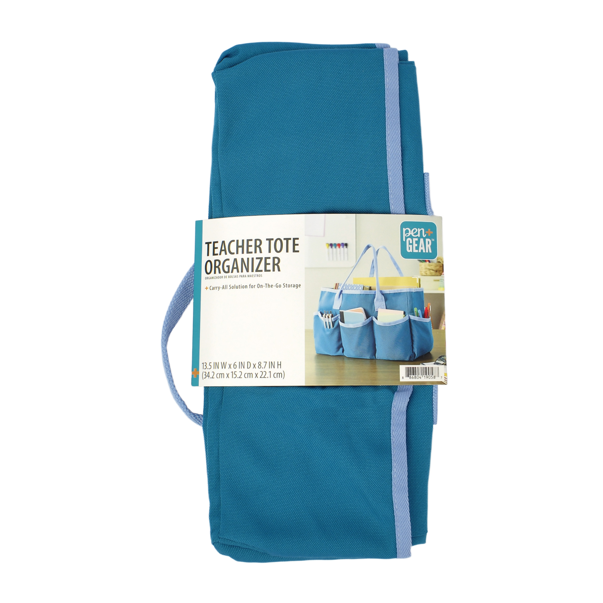 Organizador de bolso tipo tote para maestros Pen+Gear en color verde azulado 5