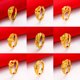 thumbnail image 4 of Anillo de oro de 24 quilates con baño en vivo para damas, joyería de oro de arena de Vietnam, 4 of 6