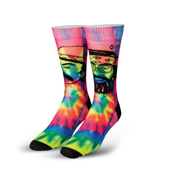 ODD SOX, Movies, Cheech & Chong Trippy, Novelty Crew Socks, Weed Funny