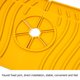 thumbnail image 2 of Grifo de cocina Almohadilla de drenaje de silicona Baño Encimera Splash Mat (Amarillo 45CM) Likrtyny Libre de BPA, 2 of 7