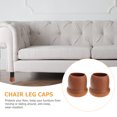 thumbnail image 3 of MasteelfCA 8pcs Small Chair Leg Floor Protectors Furniture Chair Leg Protector Chair Leg Caps, 3 of 7