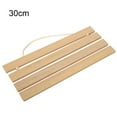 thumbnail image 1 of facefd Poster Frame Scroll Hanging Wooden Frame Poster Painting Photo Picture Wall Hanger, Pine Wood, 31cm, 1 of 5