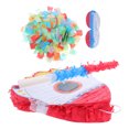 thumbnail image 1 of FUTUREORYY Birthday Pinata Rocket Shape with Blindfold and Stick for Themed Celebrations 1 Set, 1 of 6