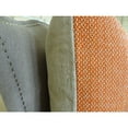 thumbnail image 4 of Plutus Lone Oak Cayenne Handmade Throw Pillow-Color:Orange/Taupe,Size:20" x 30", 4 of 4