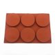 thumbnail image 3 of 2 uds 6 discos grandes 4 pulgadas molde de pastel de silicona postre de chocolate bandeja para hornear vibrando el mismo párrafo hug roll herramienta para hornear Vhermosa, 3 of 8