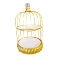 thumbnail image 4 of DOMELAY Bird Cage Cake Dessert Stand Metal Holder for Table Centerpiece Wedding Home double layer, 4 of 9