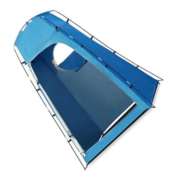 Greeniant Tienda de privacidad para acampar, ducha de baño, tienda de cambio, tienda de observación de aves de camuflaje, tienda de playa impermeable Deportes acuáticos cielo azul Greeniant OD016148-01