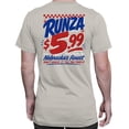 thumbnail image 2 of Smartprints Runza $5.99 Nebraska Retro Men's T-Shirt Ice Grey, Cotton, M, 2 of 4