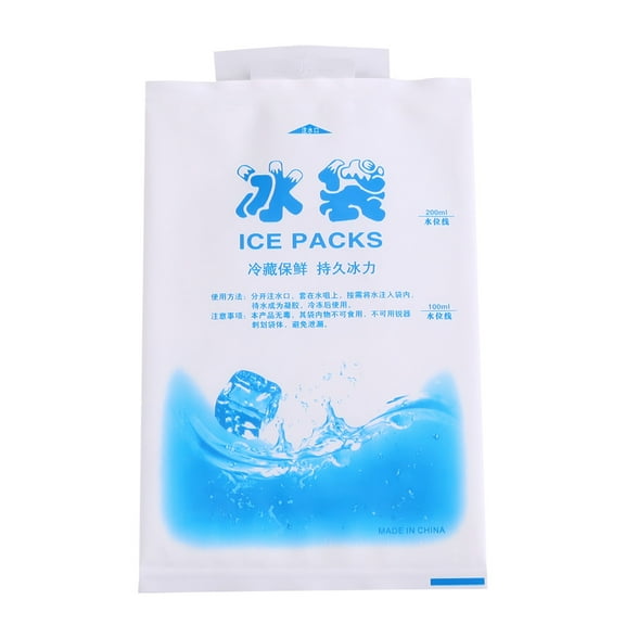 Garosa 10pcs Reusable Ice Packs Gel Cooling Bags for Food Vegetable Wine Industrial Use, Freezer Gel Pack,Ice Pack