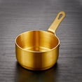 thumbnail image 6 of 100ml Pot Broth Stainless Steel Milk Pot Mini Sauce Pot Non-Stick Small Stew Pot-Multi-Purpose Pot Set, Used In Family Kitchen Or Restaurant, 6 of 9