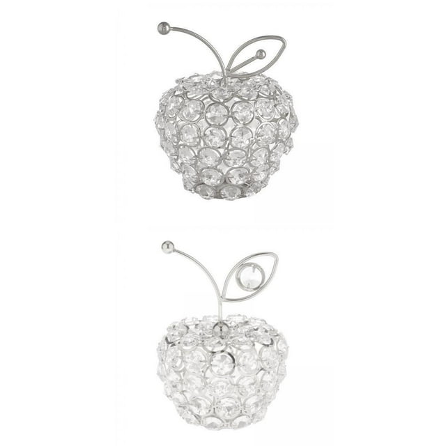 Adornos De Cristal Hecho A Mano Centro De De Escritorio Estatua Decoración Del Hogar Manzana+Adornos De Cristal Hecho A Mano Centro De De Escritorio Estatua Baoblaze none