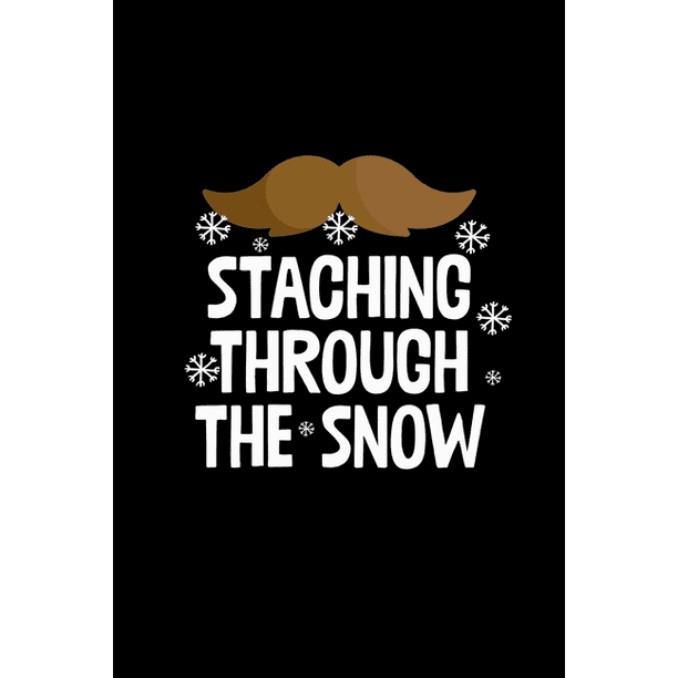 Staching Through The Snow : Christmas Notebook - Funny Xmas Pun Sayings  Santa Claus Winter Deals Holiday Season Mini Notepad Funny Xmas Humor Gift  College Ruled (6