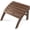 Coffee, variant on GONICHA Outdoor Adirondack Ottoman,Adirondack Footstool for Adirondack Chair Weather Resistant Foot Rest,Coffee