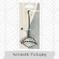 thumbnail image 5 of Evideco French Home Goods Curtain Holdbacks White Magnetic Curtain Tieback - Stylish Leaf Design in Resin - Convenient Accessory for Draperies, 5 of 6