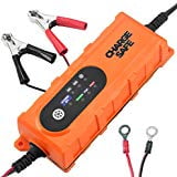 Trickle Car Battery Charger 12v Charger For Car and 6v For Motorcycle Best Automatic Portable Auto (Best Rated Portable Auto Battery Chargers)