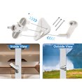 thumbnail image 3 of Pontoon Boat Gate Latch Replacement Kit, Universal 4 Set Pontoon Boat Door Latches  for RV, 3 of 7