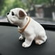 thumbnail image 4 of Bobbleheads Dog , Dashboard Bobble Head Decoration, Animal Ornament Puppy Shaking Head Toys para la decoración del automóvil del, 4 of 9
