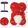 thumbnail image 2 of Rosenbär- Rosen Teddybär Mit Box, künstliche Rose Blumenbär, Geschenke Für Freundin, Jahrestag Geschenk Für Sie, Geschenk Für Muttertag, Valentinstag, Jubiläum und Brautduschen MFZFUKR WXOTTO-CWY-2273, 2 of 5