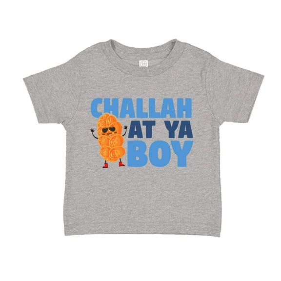 Challah At Ya Boy Toddler T-Shirt 2T Athletic Heather
