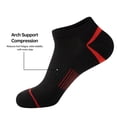 thumbnail image 2 of LITERRA 12 Pairs Mens Ankle Athletic Sock Low Cut Cushion Casual Sock Comfortable Breathable for Men, 2 of 8