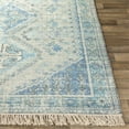 thumbnail image 3 of Surya Zainab ZAI-2314 96x120" Rectangle Traditional Cotton Rug in Aqua Blue/Sage, 3 of 7