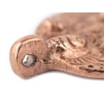 thumbnail image 3 of The Bead Chest Round Copper Buddha Pendant (28x34mm), 3 of 4