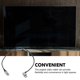 thumbnail image 3 of unbranded Cable De Video Male A Male Con Aleación De Aluminio Para Uso Exterior En TV Computadora, 3 of 8
