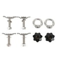 thumbnail image 2 of Kit d'Écrou à Double Crantail pour Rail, Écrou à Vis pour Rail en Acier Inoxydable Compatible avec Lit de Camion, Pickup, RV, ATV, 2 of 7