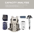 thumbnail image 4 of Mochila de Senderismo MOUNTAINTOP 35L Ligera para Hombre y Mujer, 4 of 8