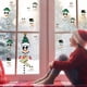 thumbnail image 5 of Pegatinas navideñas para ventana (paquete de 3) | Calcomanías navideñas de PVC de doble cara de 30 x 30 cm | Adhesivos de cristal de temporada con copos de nieve y renos para decoración de hogar,, 5 of 6