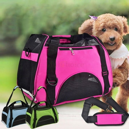 - Zimtown Pet Dog Nylon Handbag Carrier Travel Tote Bag Travel For Small Animals S/M/L