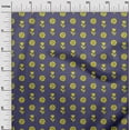 thumbnail image 4 of oneOone Velvet Yellow Fabric Block Craft Projects Decor Fabric Printed By The Yard 58 Inch Wide-M8, 4 of 6