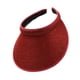 thumbnail image 3 of Visera para el , transpirable y cómoda, con clip para voleibol y ciclismo. Rojo oscuro, 3 of 8