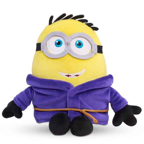 Illumination Minions & Monsters Henry Squooshy Plush Toy, Sensory Fidget Toy with Bean Fill, Ages 3 