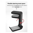 thumbnail image 2 of Soporte Giratorio de 360° para Auriculares, Soporte de Escritorio para Auriculares, Gancho de Pared para Accesorios de Control de Juegos A, 2 of 5
