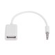 thumbnail image 5 of Cable convertidor Irfora Jack de audio AUX para automóvil masculino de 3,5 mm a cable adaptador convertidor hembra cable USB 2.0 OTG (blanco) Irfora Cable convertidor, 5 of 5