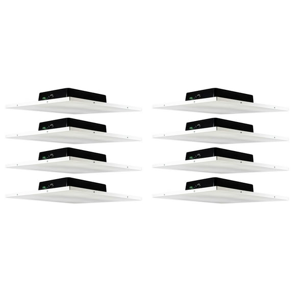 8) Rockville DCS8T 70V Commercial Drop Ceiling Tile Speakers 4 Office/Restaurant