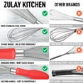 thumbnail image 7 of Zulay Kitchen 12-Inch Stainless Steel Balloon Whisk With Soft Silicone Handle, 7 of 7