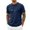 Navy, variant on Graphic Tee for Everyday Casual Wear with Starry Sky Print - Short Sleeve Summer Top in Comfortable Blend for Men Men's Loose Fit Shirts
