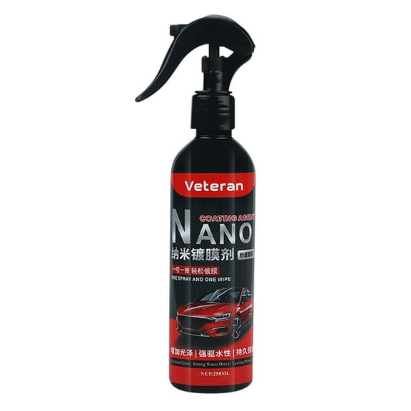 Car Coating Spray Quick Effect Coating Agent Quickly Coat Car Wax Polish Spray Waterless Wash Car Coating Spray 250ml Patriotic Decor