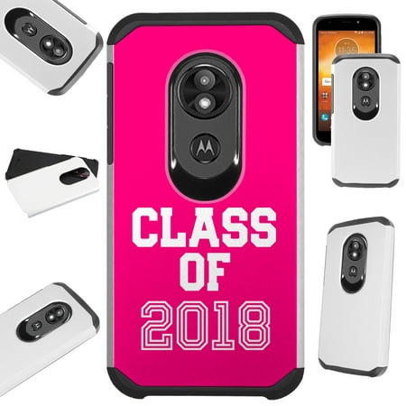 Compatible Motorola Moto G7 Play (2019) | Moto G7 Optimo Case | T-Mobile REVVLRY Hybrid TPU Fusion Phone Cover (Class