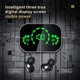 thumbnail image 4 of Auriculares inalámbricos Disfrute YD04 Pro Con pantalla LED Negro, 4 of 8