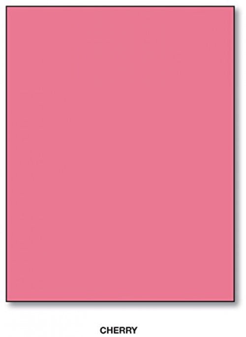 110lb Index Cherry Pink Card stock 50 Sheets per pack