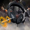 thumbnail image 3 of Auriculares para juegos de 3,5 mm Control de línea Auriculares con cable Auriculares de música con micrófono, 3 of 9