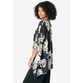 thumbnail image 3 of Roaman's Women's Plus Size Georgette Poncho, 3 of 3
