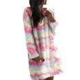 thumbnail image 1 of Moda mujer invierno casual impresión vestido o-cuello manga larga sexy vestido Fridja  nbo2674, 1 of 5