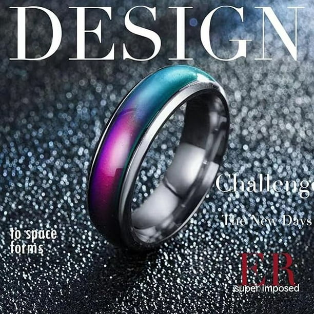 Anillo magico que cambia de color hotsell